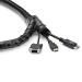 StarTech.com Tubo Organizador de Cables de 2.5m con 25mm de Diámetro - Tipo Espiral