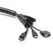 StarTech.com Tubo Organizador de Cables de 2.5m con 25mm de Diámetro - Tipo Espiral