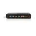 StarTech.com Juego de Conmutador Switch KVM 4 Puertos Vídeo VGA USB 2.0 con Cables y Audio