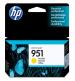 HP Cartucho original de tinta amarilla 951