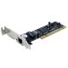 StarTech.com Adaptador Tarjeta de Red NIC PCI de Perfil Bajo de 1 Puerto Fast Ethernet 10/100Mbps RJ