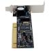 StarTech.com Adaptador Tarjeta de Red NIC PCI de Perfil Bajo de 1 Puerto Fast Ethernet 10/100Mbps RJ