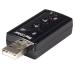 StarTech.com Tarjeta de Sonido 7.1 Virtual USB Externa Adaptador Convertidor
