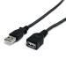 StarTech.com Cable de 1.8m de Extensión Alargador USB 2.0 - Macho a Hembra USB A - Extensor