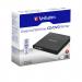 Verbatim Slimline CD/DVD unidad de disco óptico DVD-RW Negro