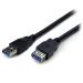 StarTech.com Cable 1m Extensión Alargador USB 3.0 SuperSpeed - Macho a Hembra USB A - Extensor - Ne