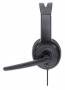Manhattan 179874 audífono y auriculare Auriculares Diadema USB tipo A Negro
