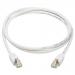 Tripp Lite N262AB-003-WH Cable Ethernet S/FTP Antibacteriano Snagless Certificado Cat6a 10G (RJ45 M/