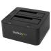 StarTech.com Docking Station USB 3.0 con UASP de 2 Bahías para Disco Duro o SSD SATA de 2,5 o 3,5 P