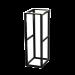 Rack Estándar 19\" de 4 Postes, Acero, 37 Unidades, Profundidad Ajustable. EI-QR-3237-R2
