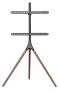 Manhattan 461795 soporte para pantalla plana 165.1 cm (65") Azul, Café