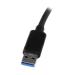 StarTech.com Adaptador Tarjeta de Red NIC Externa USB 3.0 2 Puertos Gigabit Ethernet RJ45 y Puerto U