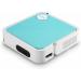 Viewsonic M1 mini Plus video proyector Proyector portátil 120 lúmenes ANSI LED WVGA (854x480) Blan