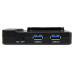 StarTech.com Concentrador Hub USB de 6 Puertos - 2x USB 3.0 -4x USB 2.0 - 1x USB Cargador de 2A