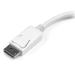 StarTech.com Adaptador Convertidor de Video DisplayPort DP a HDMI - 1920x1200 - Activo - Blanco