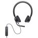 DELL WH3022 Auriculares Alámbrico Diadema Oficina/Centro de llamadas Negro