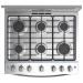 Whirlpool WFR3200D cocina Cocina independiente Gas Gris