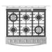 Whirlpool WFR7200S cocina Cocina independiente Gas Gris