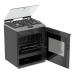 Whirlpool WFR9000S cocina Cocina independiente Gas Plata