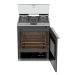 Whirlpool WFR9000S cocina Cocina independiente Gas Plata