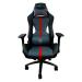 Game Factor Silla CGC650-RD - Gamer, Negro/Rojo Silla universal para juegos Asiento tapizado