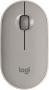 Logitech Pebble M350 ratón Ambidiestro RF inalámbrico + bluetooth Óptico 1000 DPI