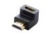 Ugreen 20109 adaptador de cable de vídeo HDMI Negro, Oro