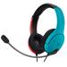 PDP LVL40 Auriculares Alámbrico Diadema Juego Negro, Azul, Rojo