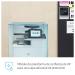HP Color LaserJet Enterprise Impresora multifunción M776dn, Imprima, copie, escanee y envíe fax op