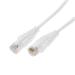 Cable de Parcheo Slim UTP Cat6A - 7 m Blanco, Diámetro Reducido (28 AWG) LP-UT6A-700-WH28