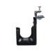 Sujetador tipo J (J-Hook), Con Abrazadera de Tornillo para Montaje, Hasta 46 Cables Cat6, Nylon 6.6,