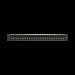 Patch Panel UltraMAX. UTP, Precargado con Jacks Cat6, 24 Puertos, Plano, 1U UP6-F1-24L-RS
