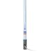 Antena marina VHF en fibra de vidrio con base de acero inoxidable en rango de 156 a 163 MHz. TX5101S