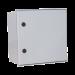 Gabinete de Poliéster IP65 Uso en Intemperie (400 x 400 x 200 mm) con Placa Trasera Interior de Pl