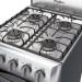 Whirlpool WWR3000S cocina Cocina independiente Gas Gris