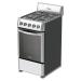 Whirlpool WWR3000S cocina Cocina independiente Gas Gris