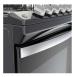 Whirlpool WFR3000B cocina Cocina independiente Gas Negro