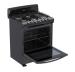 Whirlpool WFR3000B cocina Cocina independiente Gas Negro