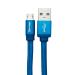 Vorago CAB-113 cable USB 1 m USB 2.0 USB A Micro-USB B Azul