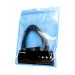 Vorago CAB-122 cable de alimentación Negro 1.5 m NEMA 5-15P