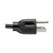 Tripp Lite P006-006 Cable de Alimentación de CA para Computadora de Escritorio, NEMA 5-15P a C13 - 