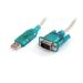 StarTech.com Cable Adaptador de 0.9m USB a Puerto Serial Serie RS232 DB9 PC Mac Linux