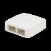 Caja de Montaje en Superficie, Para 4 Módulos Mini-Com, Color Blanco CBXQ4WH-A