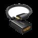 Adaptador Micro HDMI a HDMI (HDMI Tipo D)   / 18Gbps / 4K@60Hz / HDR /  Tecnología 3D / ARC / Carca