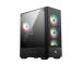 MSI MAG FORGE 112R gabinete de computadora Midi Tower Negro, Transparente
