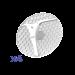 (LHG XL 5 ac 4 Pack) CPE y PtP en 5GHz  802.11 a/n/ac con Antena de Rejilla de 27dBi. \"Ahora con M