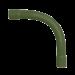 Codo para Tubería Conduit PVC Ligero de 3/4\" (19 mm). ATUL34COD