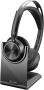 POLY Auriculares Voyager Focus 2 con certificación de Microsoft Teams con base de carga