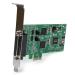 StarTech.com Tarjeta Adaptadora PCI Express PCI-E de 4 Puertos Serial Combo RS232 y RS485 RS 422 DB9