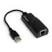 StarTech.com Adaptador Tarjeta de Red Externa NIC USB 1 Puerto Gigabit Ethernet 1Gbps RJ45 USBA Negr